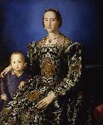 Agnolo Bronzino Eleonora di Toledo col figlio Giovanni oil on canvas